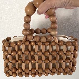 Cult Gaia Cora Clutch (Natural)